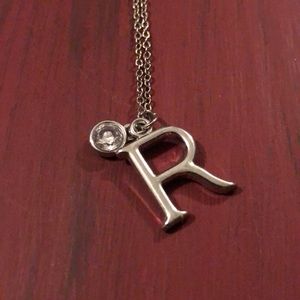 Letter “R” necklace